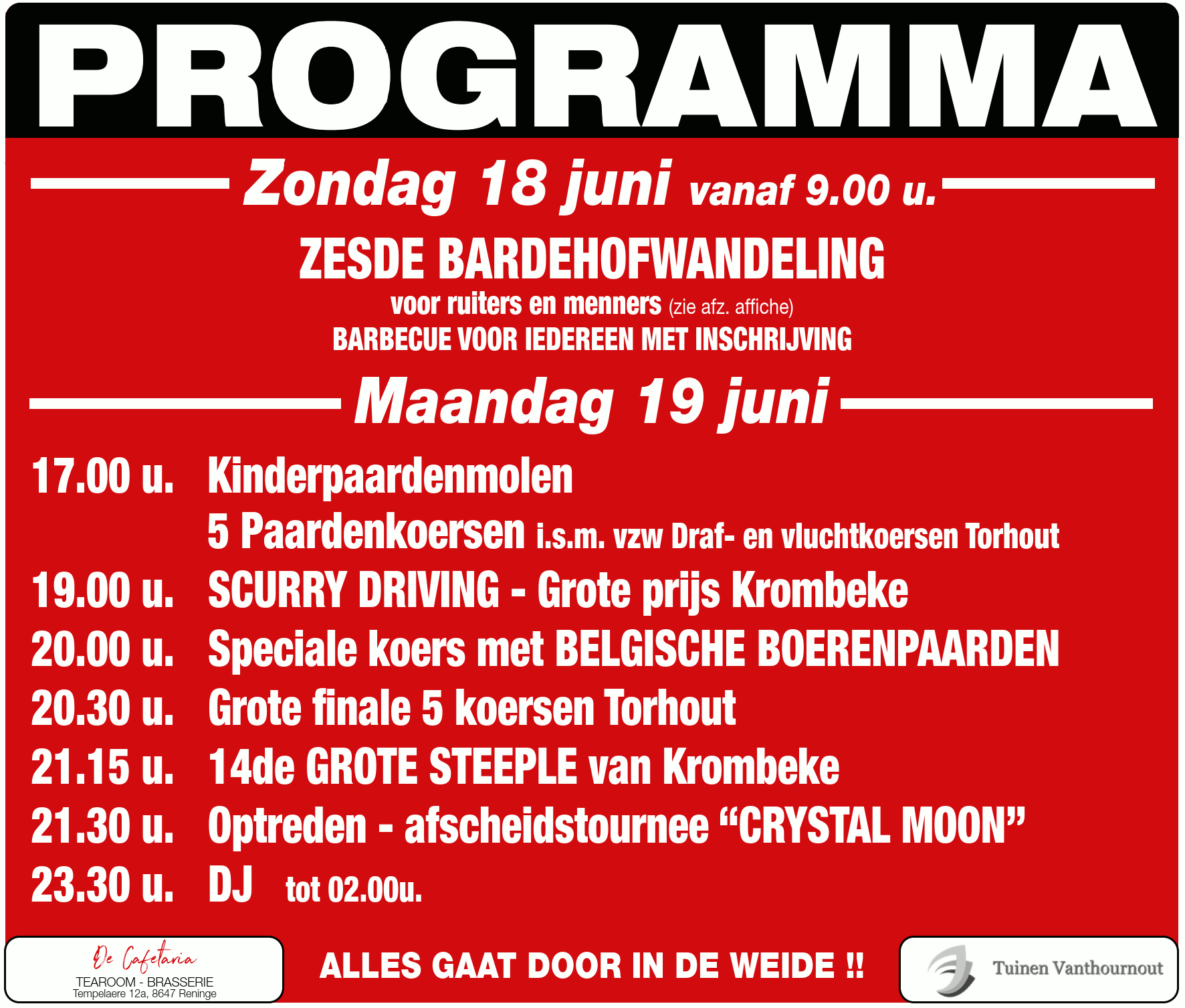 programma feest van het paard 2022